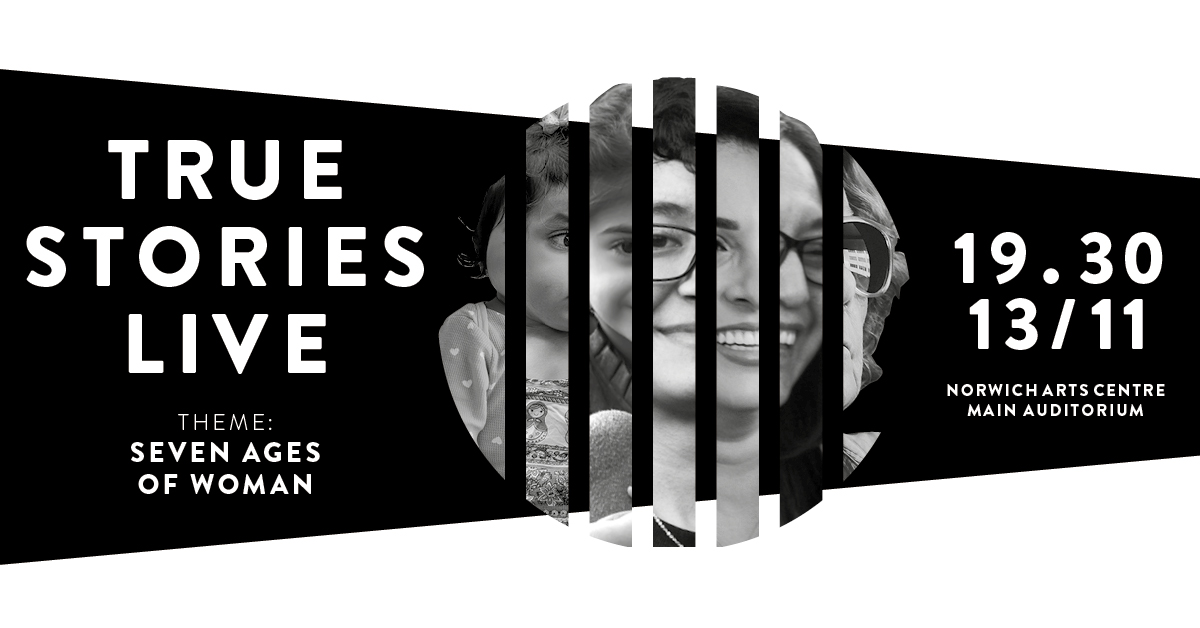 Looking forward to our next event as part of #Tilted Women <a href="/NorwichArtCentr/">Norwich Arts Centre</a>. Contact truestorieslive@gmail.com to share your story. Tickets available: norwichartscentre.co.uk/event/true-sto…
