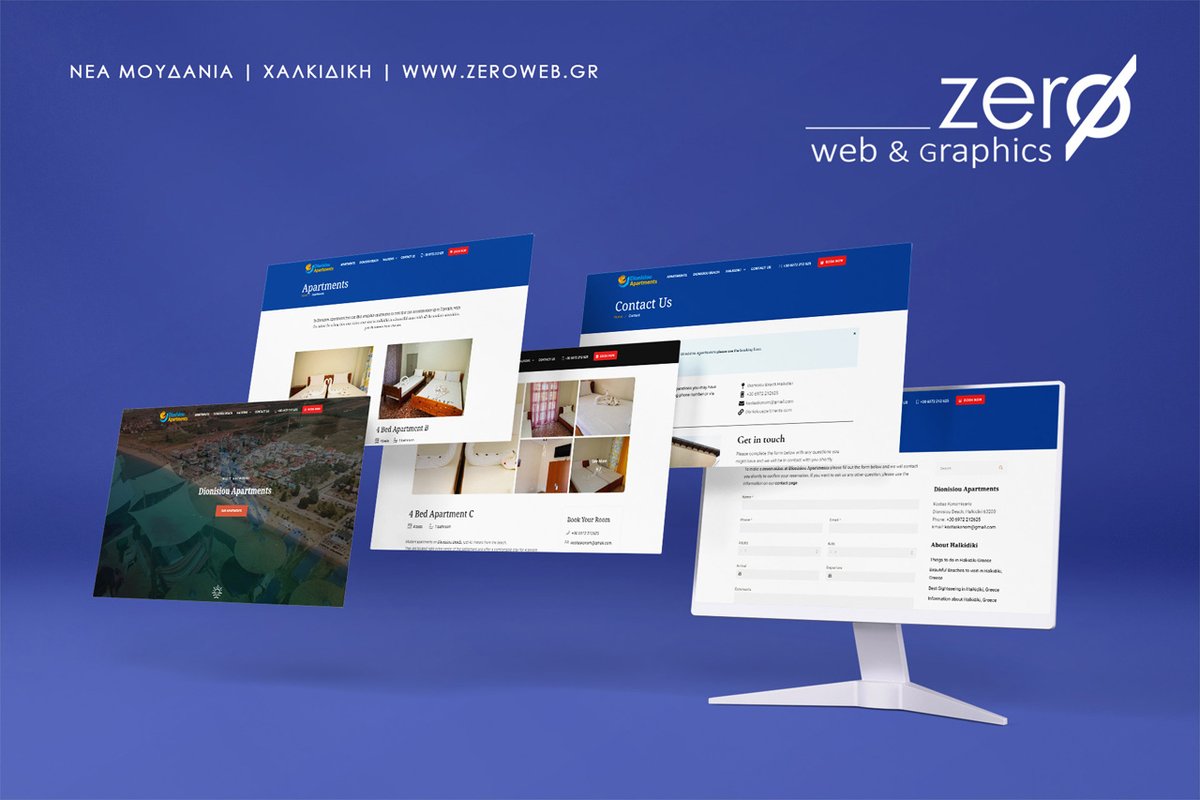 ZeroWebGr's tweet image. Σχεδίαση, κατασκευή και φιλοξενία ιστοσελίδας για τα ενοικιαζόμενα διαμερίσματα Dionisiou Apartments στην παραλία Διονυσίου Χαλκιδικής.
zeroweb.gr/portfolio/kata…
----------
🔍 zeroweb.gr
☎️ +30 23730 65874
#WebDesign #WebDevelopment #Halkidiki #zeroweb 🇬🇷
