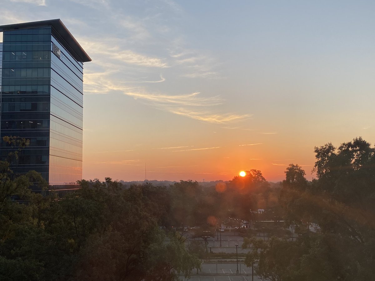 Good morning from #Raleigh! #sunrise #LoveNC