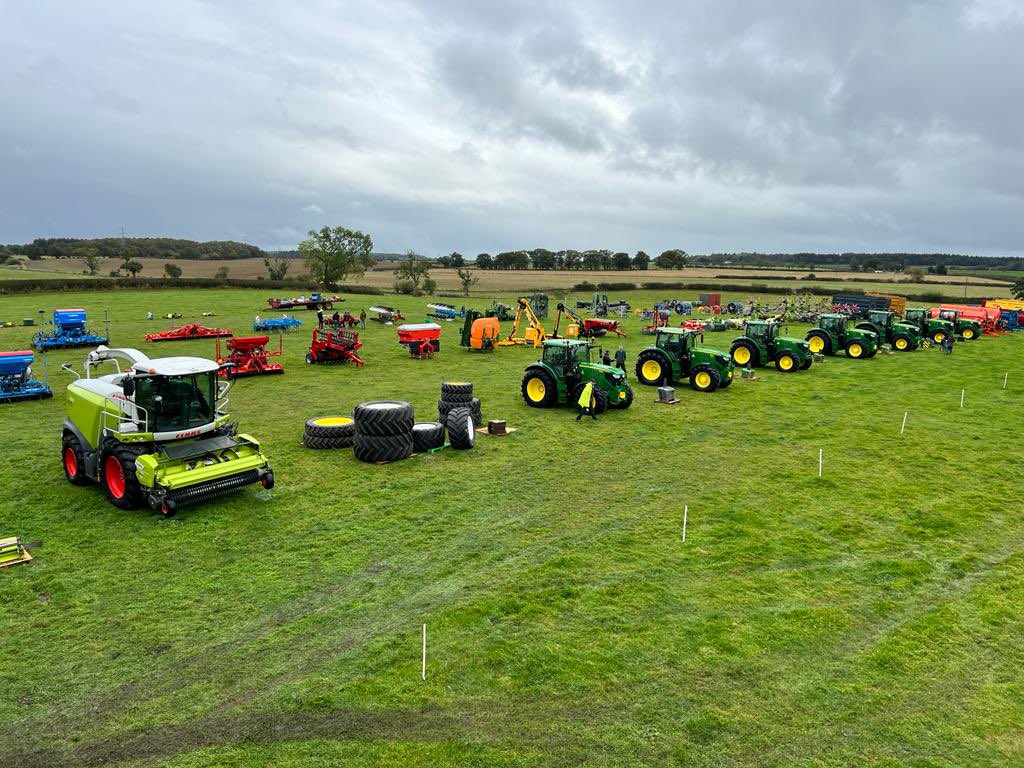 CheffinsMachine's tweet photo. View today at the preview for the Andrew Johnston auction tomorrow. Taking place at High Burntwaite Farm, Durdar in Carlisle on Thursday 13th October. The catalogue is available on our website. https://t.co/0SZrj8wcTm