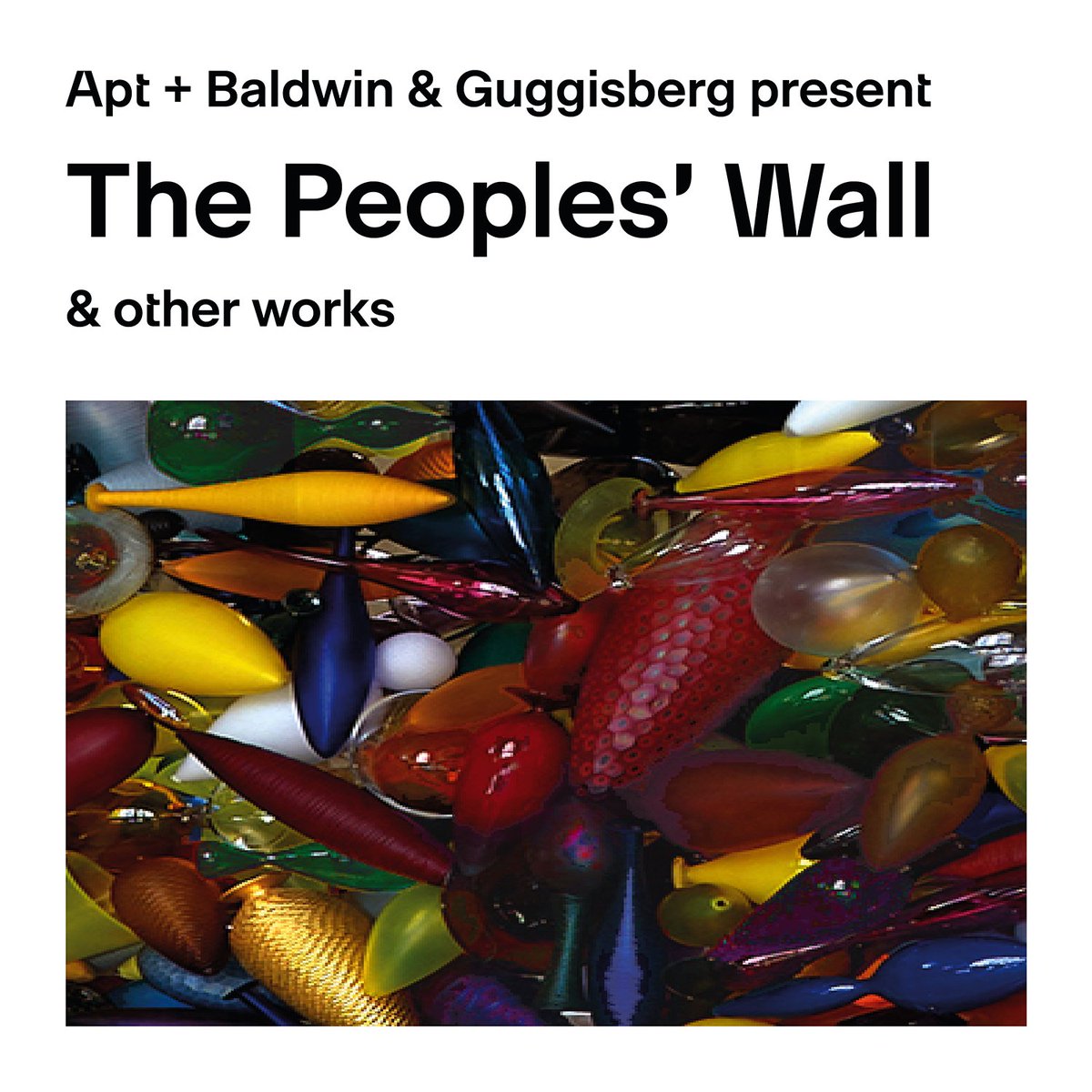 thisisaptlondon's tweet photo. Apt is delighted to announce a very exciting collaboration with renowned glass artists Monica Guggisberg and Philip Baldwin. https://t.co/NTXgrPhGEl #ThisisApt #baldwinguggisberg #Exhibition #peopleswall #Glass #Metal #Art #installation https://t.co/2ilgwZd3Zg