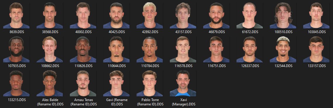 FCUID17's tweet image. ❤️ Barcelona All New Player Miniface Season 2022/2023 by Me💙

Download Here :
youtu.be/YSKlkXhTLvg

Thank you, hope you like it🙏
