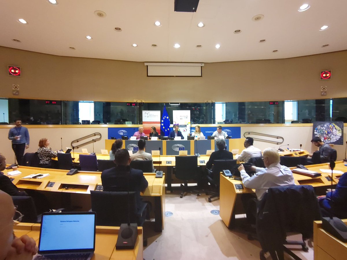 PLS_News's tweet photo. The conference starts with a welcoming speech by @Pierre_Ka MEP @reneweurope and Vice-president of @LGBTIIntergroup 
#RainboWelcome https://t.co/m0dPtlOx5E