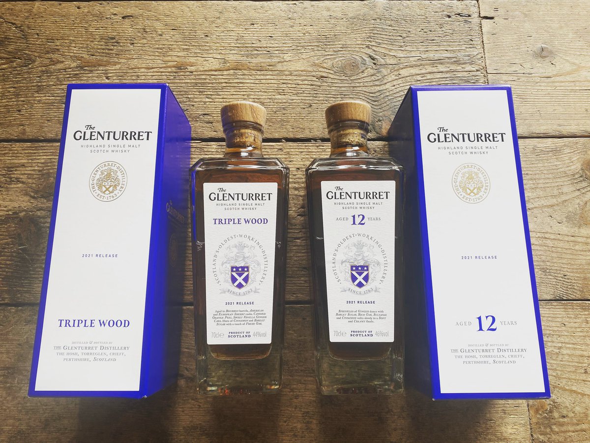 CF24BottleShop's tweet photo. Autumn is most definitely upon us, which can only mean one thing right? 

Whisky time!

Two very recent additions to our range from the The Glenturret distillery located in the old market town of Crieff.

Pop by and grab yourself a bottle to pour a dram and contemplate the cosmos https://t.co/ETVtA9wQrZ