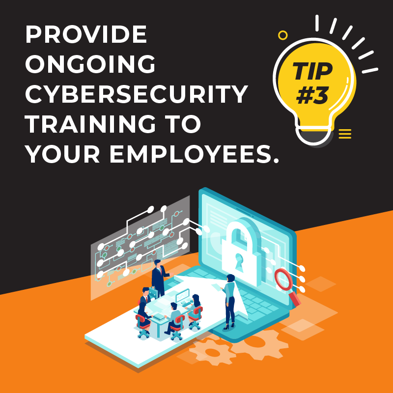 CyberFortified's tweet photo. #Cybersecurity training improves employee behavior and minimizes risk at home and at work. See how we can teach your employees to be safe online. #training #cybersecurityawarenessmonth https://t.co/C0YM9UVkaT