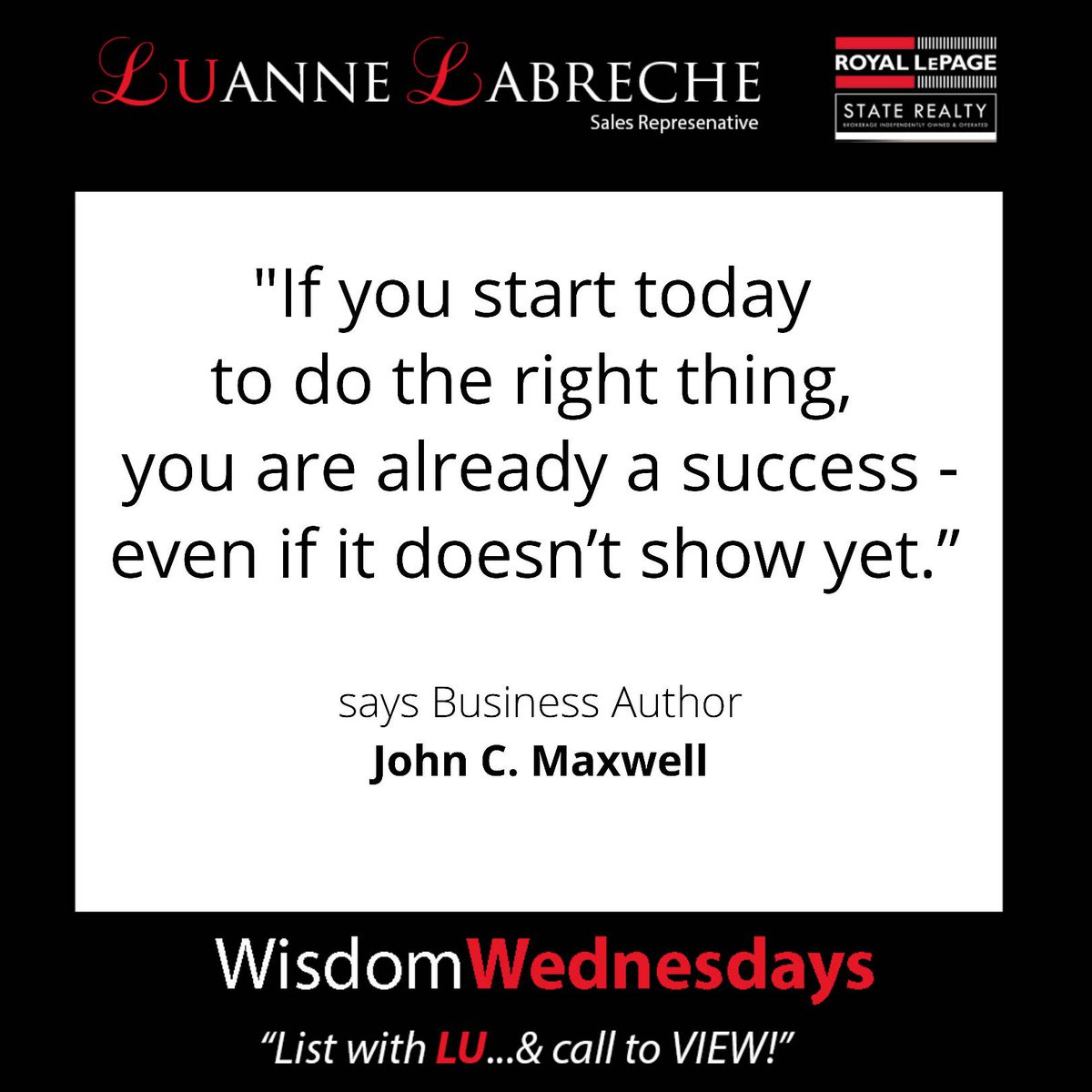 listwithLU's tweet image. LU helping YOU!
☎️ 905-574-4600⠀⠀⠀
🌐 listwithLU.ca
📧 lu@listwithlu.ca

#WisdomWednesday #listwithLU #LUtoView #LUanneLabreche #sellingahouse #buyingahome #ReferralsWelcome #HamiltonRealEstate #NiagaraRealEstate #HaltonRealEstate #Hamilton #HamOnt #Niagara #Halton
