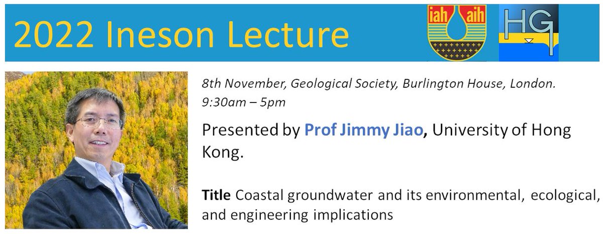 IAH British Chapter (@iahbritish) on Twitter photo 👇👇Register NOW for the 2022 Ineson Lecture on coastal hydrogeology, presented by Prof Jimmy Jiao from <a href="/HKUniversity/">The University of Hong Kong</a>. Find the full programme and registration details here 👇👇 hydrogroup.org.uk/2022-ineson-le… <a href="/Geolsoc_hydro/">Geolsoc_Hydrogeology</a> <a href="/iahgroundwater/">IAHgroundwater</a> <a href="/BGSGroundwater/">BGSGroundwater</a> 👇👇Register NOW for the 2022 Ineson Lecture on coastal hydrogeology, presented by Prof Jimmy Jiao from <a href="/HKUniversity/">The University of Hong Kong</a>. Find the full programme and registration details here 👇👇 hydrogroup.org.uk/2022-ineson-le… <a href="/Geolsoc_hydro/">Geolsoc_Hydrogeology</a> <a href="/iahgroundwater/">IAHgroundwater</a> <a href="/BGSGroundwater/">BGSGroundwater</a>