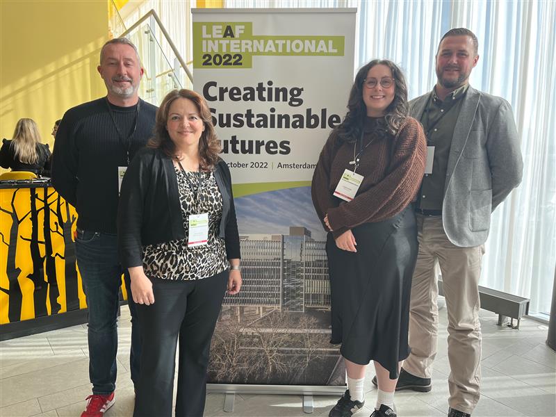 DB3group's tweet photo. Our DB3 Net Zero team are at 2022 LEAF International conference in Amsterdam today which focuses on forward-thinking strategies to deliver on net zero targets.https://t.co/I6WUf3B1Jv
#LEAFInternational #NetZeroCarbon #ZeroCarbonBuildings #Architects #Amsterdam
#NetZero https://t.co/YDJ1hSsHMF