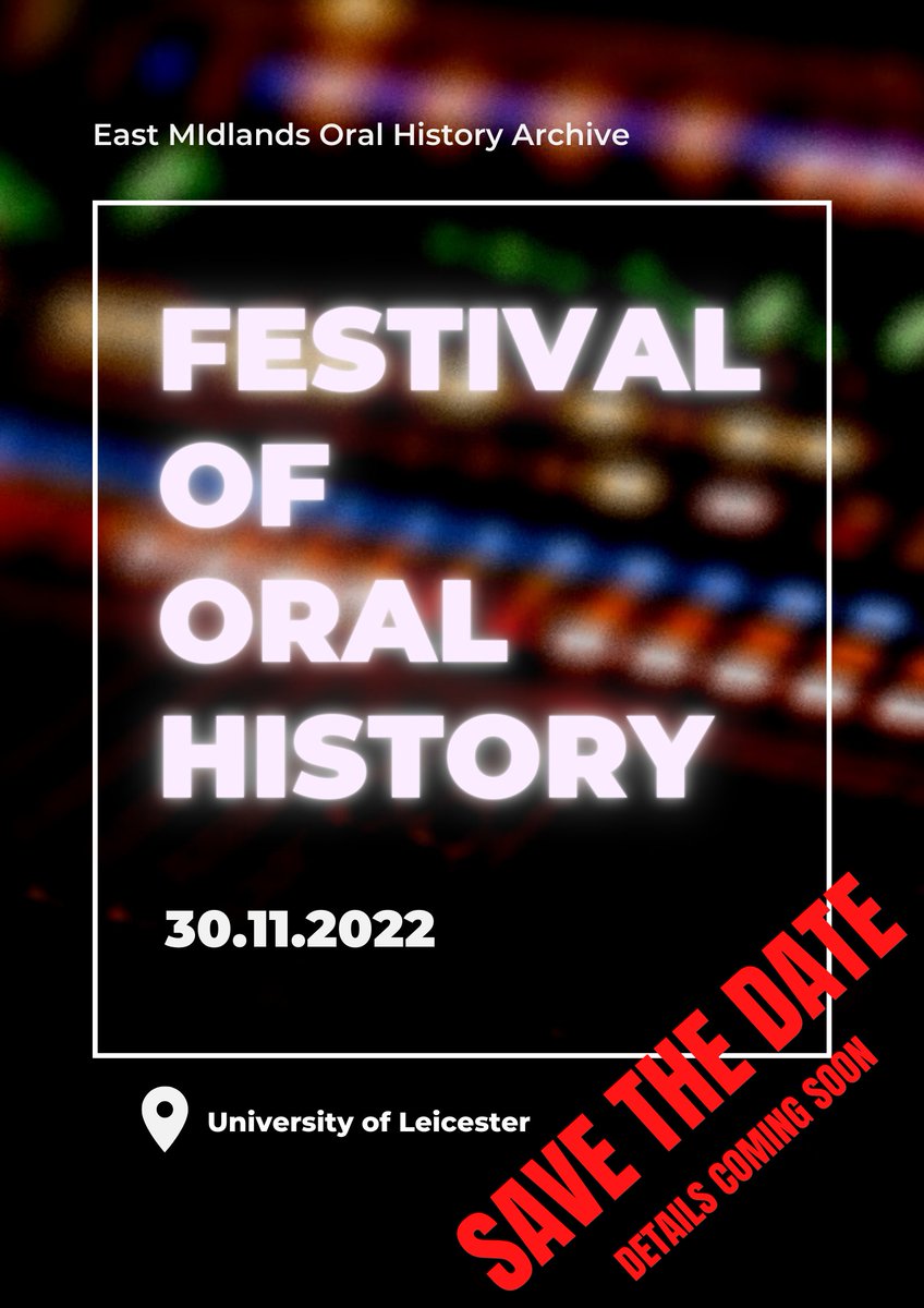 East Midlands Oral History Archive tweet media