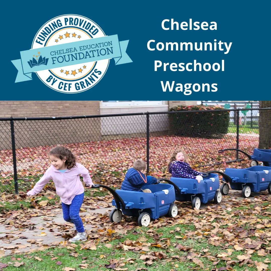 Lisa Nickel shares: “. In addition, learning how to pull a friend for a ride is a great way to build those social interaction skills. We so appreciate the support from CEF to make this purchase. :)”

Support Programs like this during our Rivalry Match!  

 chelseaeducationfoundation.org/2022-rivalry-m…