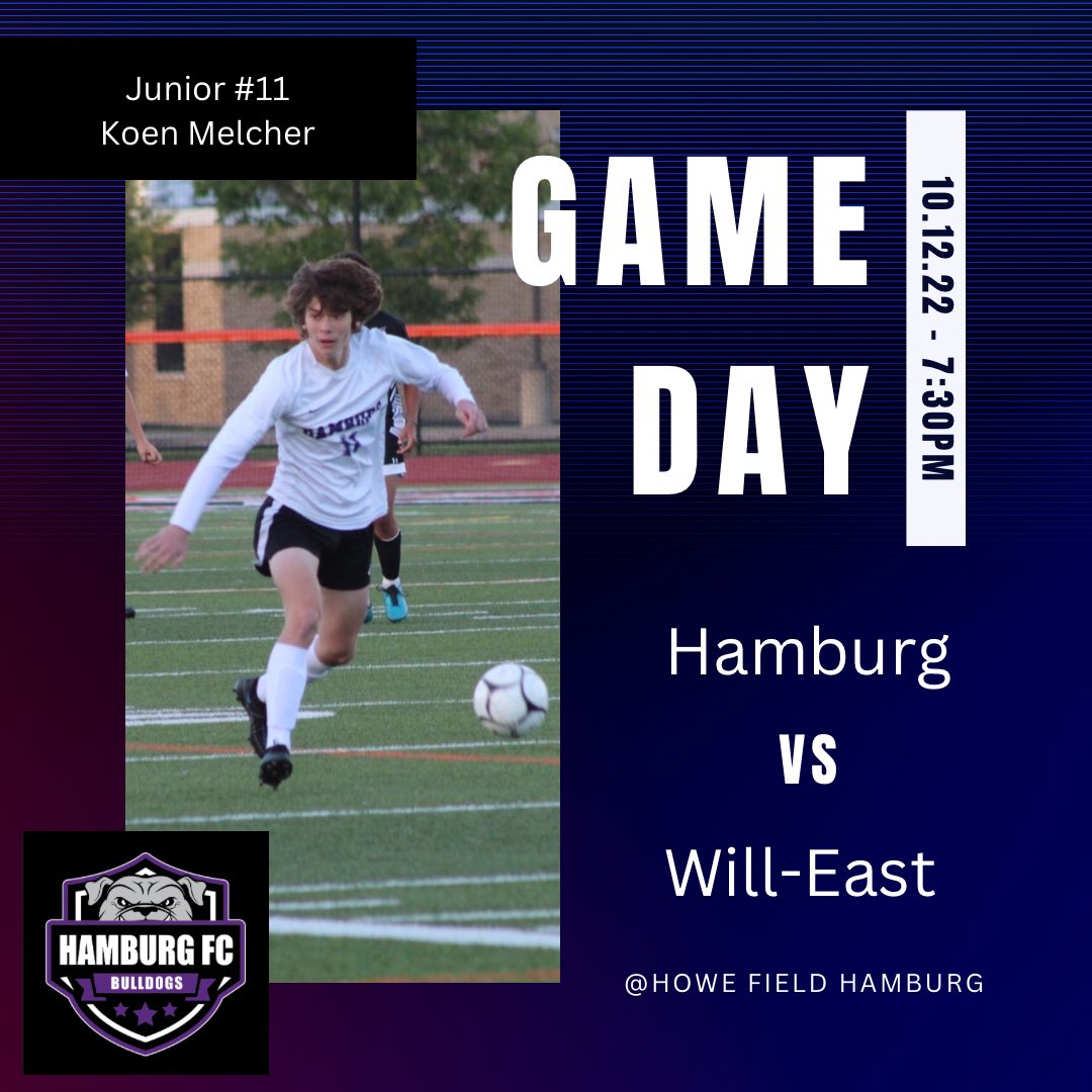 Hamburg_Soccer's tweet photo. 🚨GAME DAY🚨
Hamburg FC vs Will-East
10.12.2022 | @ 7:30 PM
📍Howe Field Hamburg https://t.co/JENOBzs2UT
