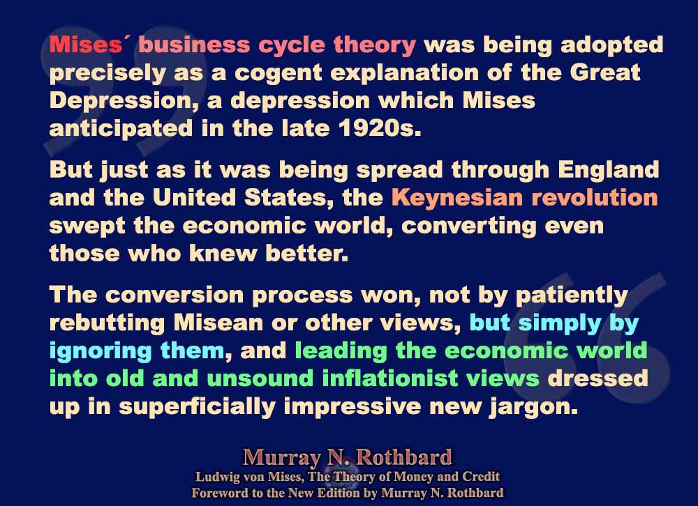 Rothbardianism's tweet photo. #Rotbard #Mises #AustrianEconomics
#Keynes #inflation #depression https://t.co/jN7rBShCgv