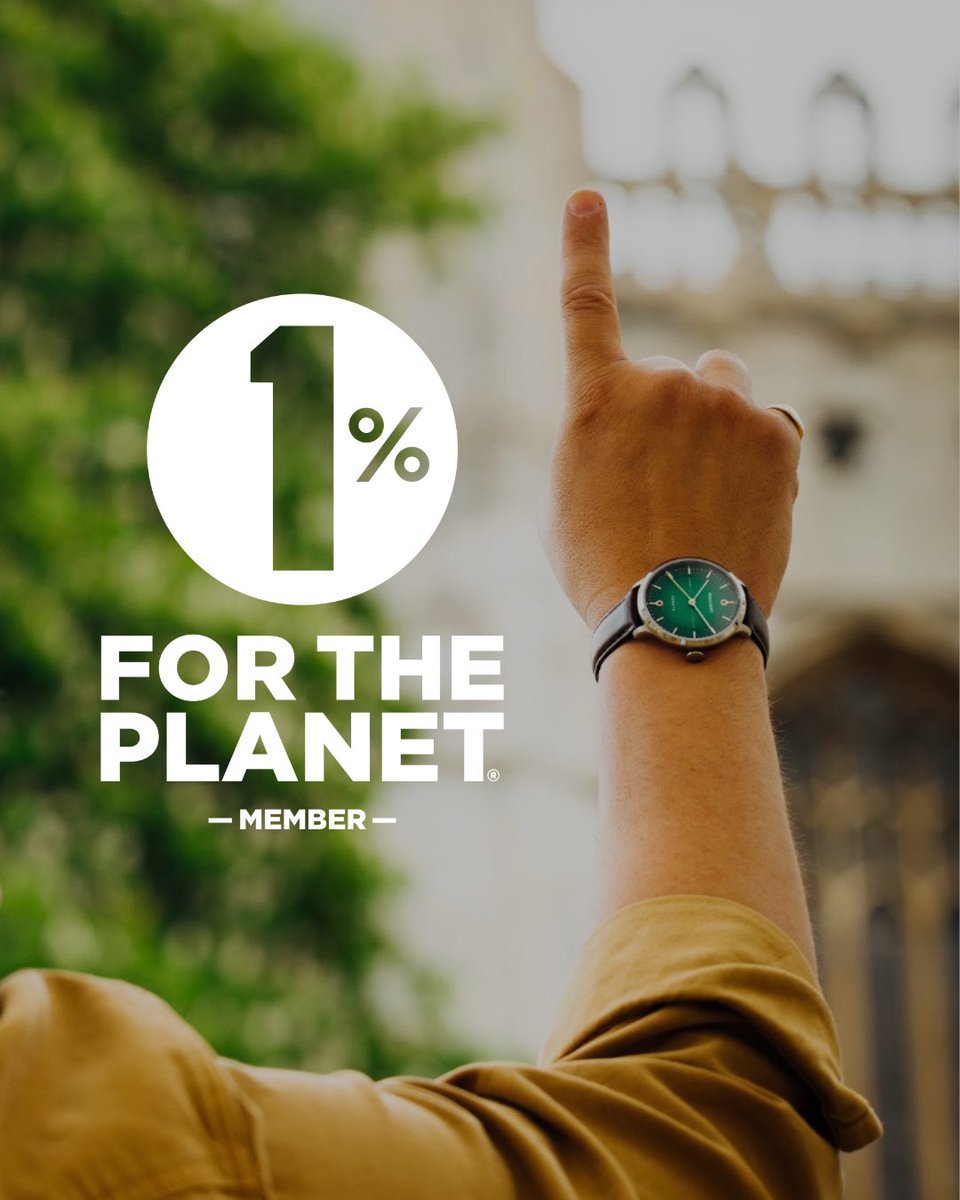 Beaucroft_W_Co's tweet photo. Here at Beaucroft Watches we believe it is our responsibility to find positive ways to impact our environment. We are @1PercentFTP members, meaning 1% of our gross sales revenue is donated to environmental non-profits. https://t.co/NAQ48QXQDQ
