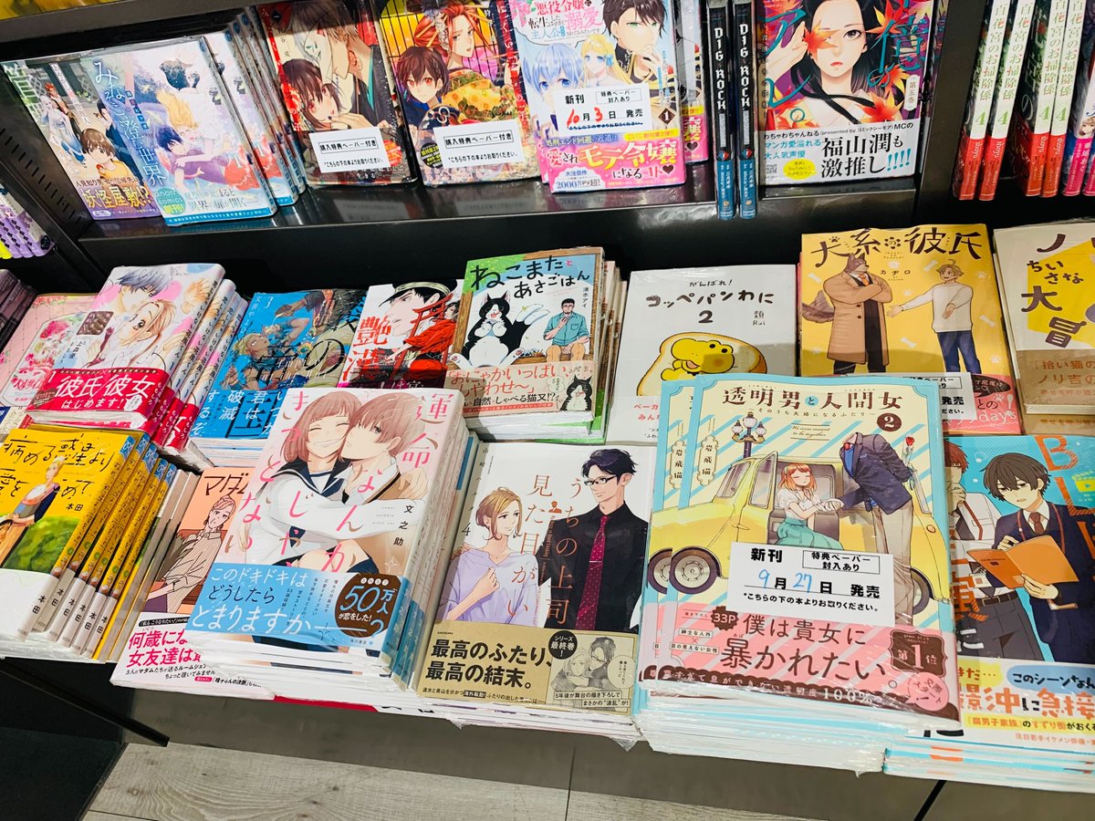 三省堂 池袋本店様で手前にドン! 平積みしていただいています〜!
なんか売れてるっぽくないですか…!?
置いていただきありがとうございます!!
(撮影許可済み・SNSアップ許可済み)
#うちの上司は見た目がいい 4