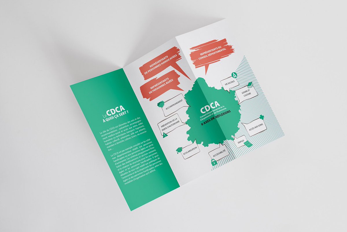 Tout nouveau #depliant pour le groupe de parole CDCA