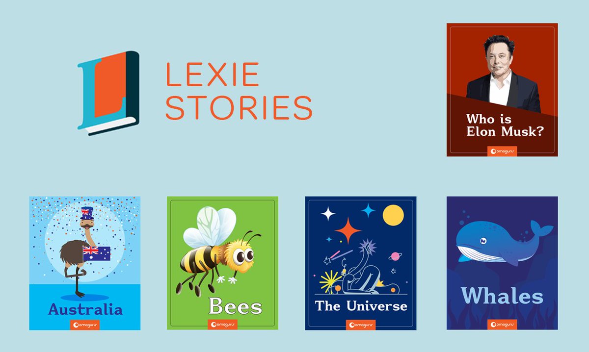 It is always great to have more good stories at hand, right?

Over 180 reading passages with questions for comprehension are available in libraries in our web application Lexie: bit.ly/3VnxWY6 

Passages are for grades 3 - 8.