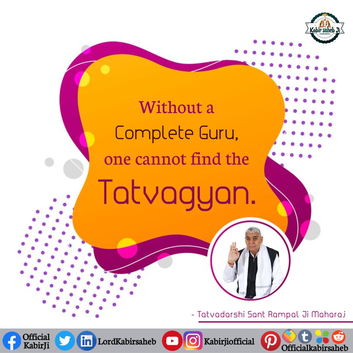 Without a complete Guru, one cannot find the Tatvagyan
#سچا_ستگُرو_کون
#دھرتی_پر_اوَتار
#ست_بھگتی_سے_فوائد