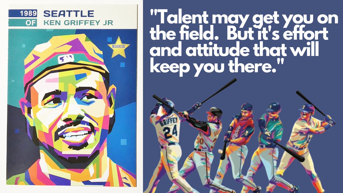 'The name on the back is the one you have to believe in. The one on the front is the one you have to respect.' -Ken Griffey Jr.