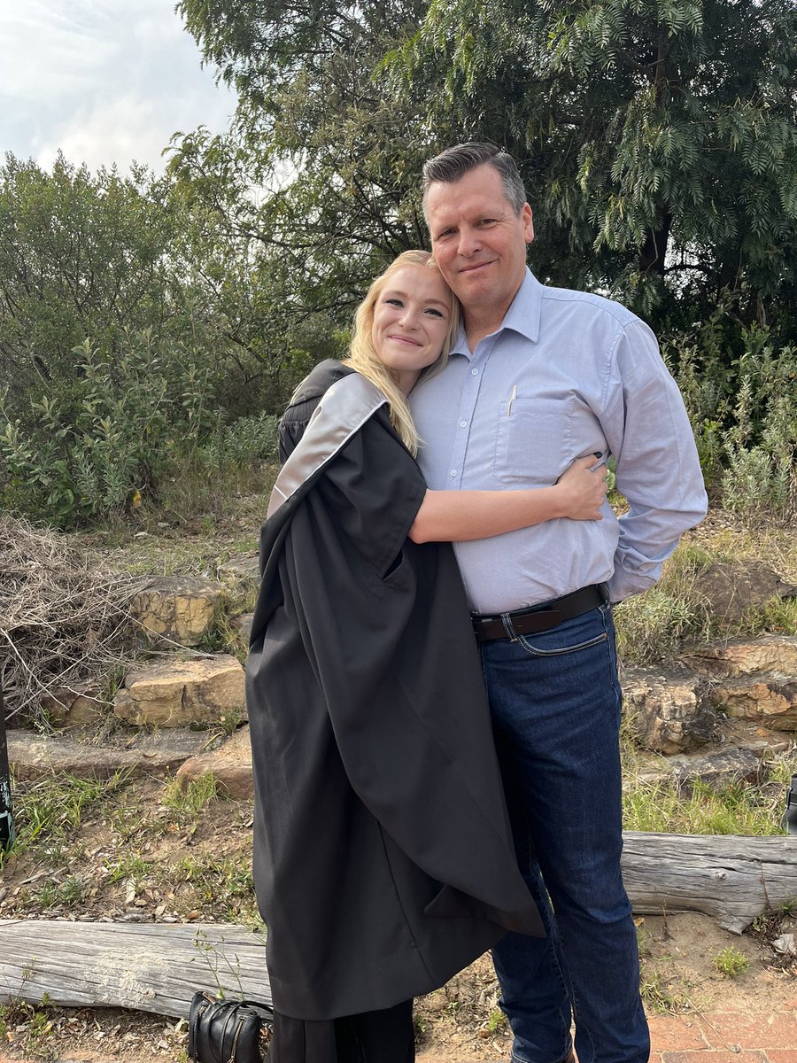 GarryYoung's tweet photo. #RUOctGrad2022 Proud Grad parents! Been a great journey so far. Thank you Rhodes University! https://t.co/FU0DyzNd11