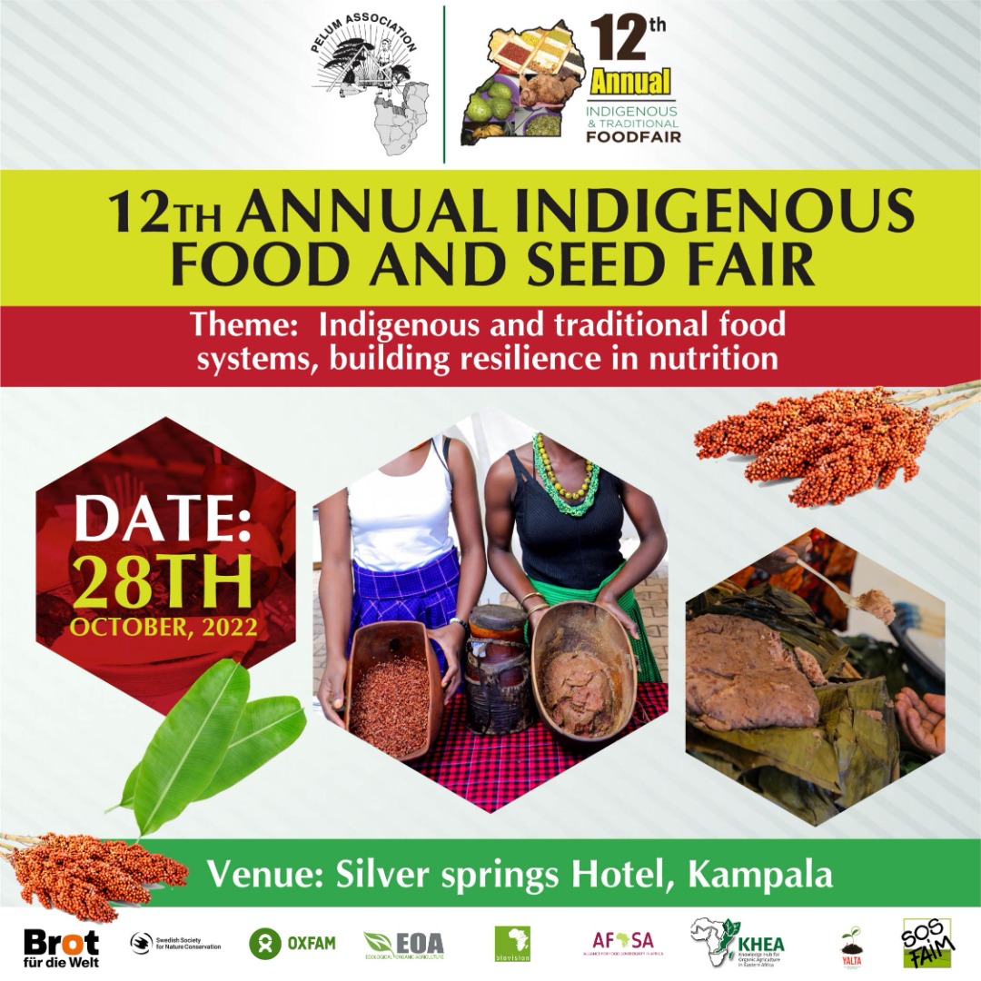 Come join us <a href="/KulikaUganda/">KulikaUganda</a> <a href="/kulikaorg/">Kulika</a> @Kulika Uganda  as we take part in the Annual Indigenous Food and Seed Fair on the 28th October 2022 <a href="/pelum_uganda/">PELUM Uganda</a> <a href="/PelumRegional/">PELUM Association Regional Secretariat</a> #12thAnnualIndigenousFoodandSeedFair
