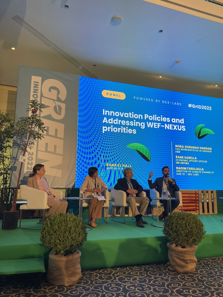 nadinewnjeim's tweet photo. These 2 days were beautiful😍! I was proud to host and moderate the panel talks at the #GRID22 event with @berytech
To see the #startup ecosystem🌎 burst with life again was a breeze of #hope that was much needed. https://t.co/JX8LMq5ICt