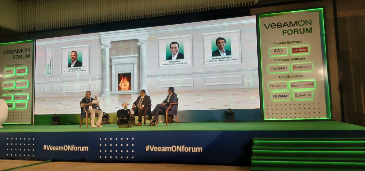 drraghavendra91's tweet photo. Illuminating great insights on #VeeamONForum by #AmitLuthra #SandeepBhambure #Girishkulkarni @Lenovo @Lenovo_in @Veeam @Chime @nikhilsharma55 @anthonyspiteri @BackupDave @dannyallan5 @EricSDougherty https://t.co/AaURVoYfom
