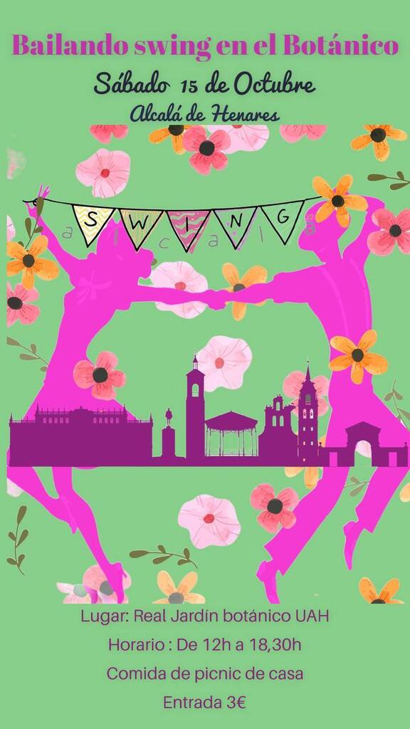swingAlcala's tweet photo. ¿Quieres venir a bailar al Jardín Botánico con nosotr@s? Info y reservas: carmen.gallo10@gmail.com ¡¡No te olvides de traer tus zapatillas de baile 😉!!
[src: https://t.co/67gFqEZlVi] https://t.co/0rxdXlDzRd