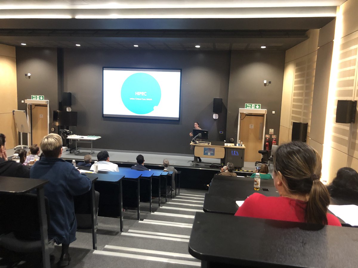 Inspiring to be invited to hear today about the work the NNUH team has been doing to use HIPEC (hyperthermic intraperitoneal chemotherapy) to treat our cancer patients. Amazing results and a fantastic team effort. All should be very proud.