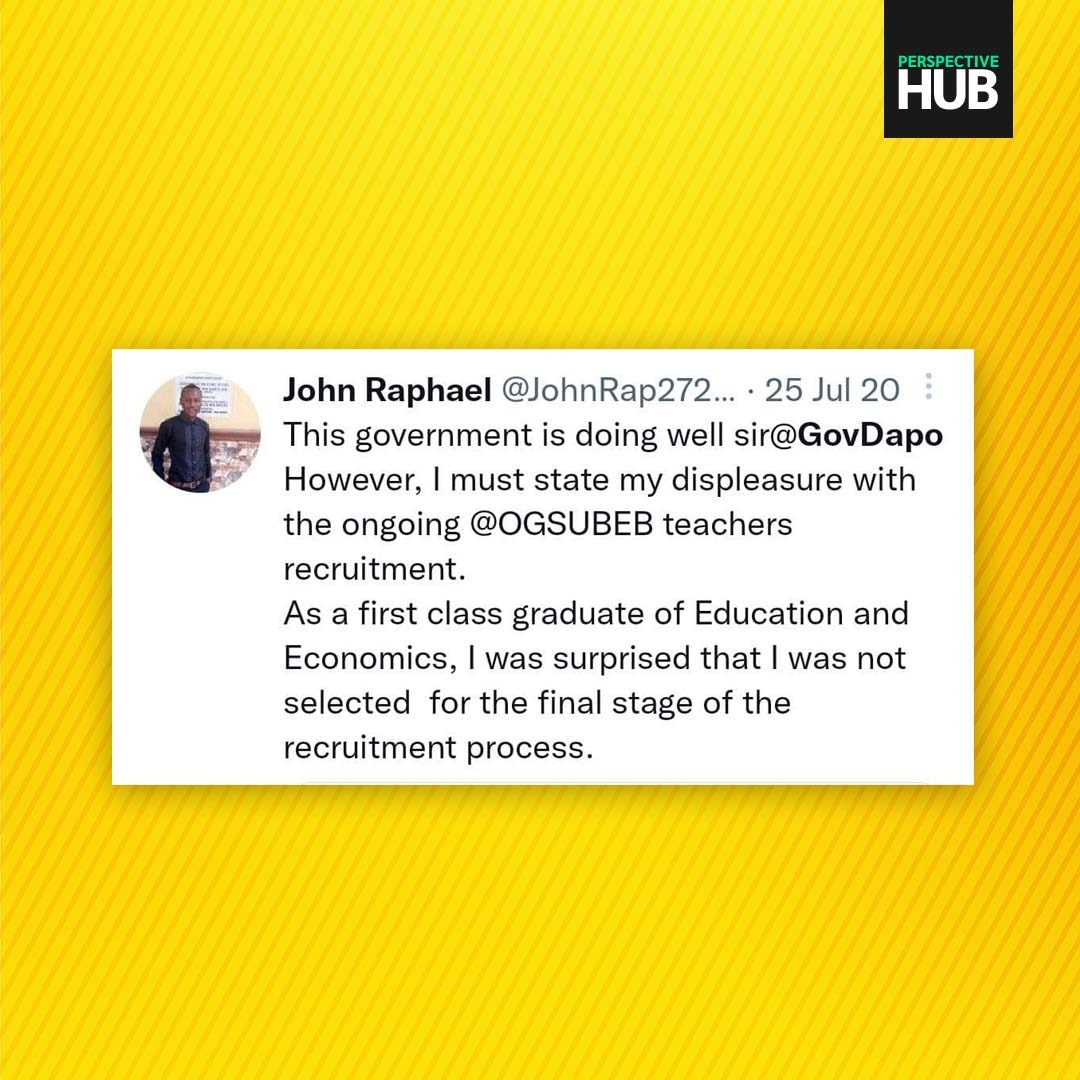 Perspectivehub_'s tweet photo. Ogun residents lauds Governor Dapo Abiodun on the good works done so far in Ogun state....

#ogunstate #GovDapo #Ogunisworking https://t.co/4XZF2Ebi1N