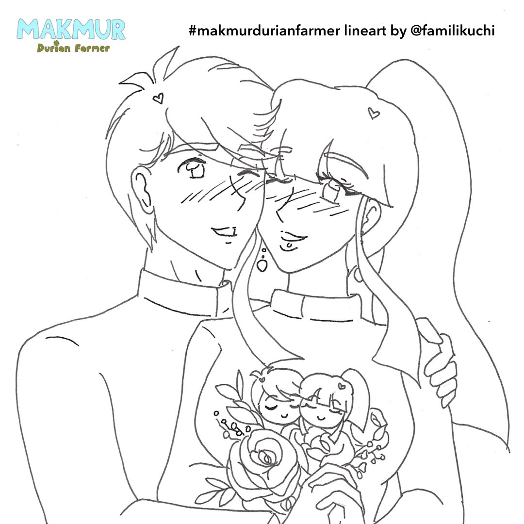 FamiliKuchi's tweet photo. More thank you 

@marvin_dzi 
@PavoticArt 

Hope I didn’t miss out any names. Those who are silently supporting, thank you too 💖

#berrykuchi 

Makmur’s Pa is a durian farmer. His Ma is a strawberry farmer 😁🍓 He is actually a part time strawberry farmer 😂 https://t.co/RTwOr0NhAZ