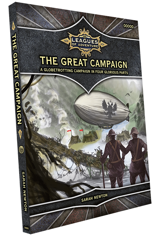 Hot News!
We are returning to Leagues of Adventure!
Announcing The Great Campaign a campaign book for Leagues of Adventure!