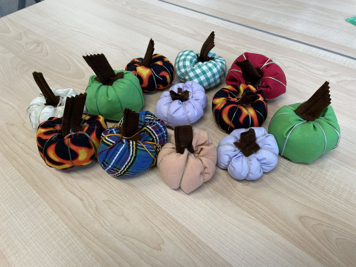 cumbernauldacHE's tweet photo. 2.4 finished their Autumn pumpkins today. A lot of skills learned. #biascut @CumbernauldAcad https://t.co/3zhElXAxMG