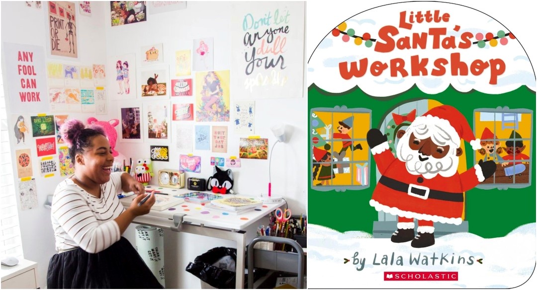 ✍🏿Debut You 2022: Lala Watkins (LITTLE SANTA’S WORKSHOP) “I love writing for children and the kid at heart, and I know for sure they love to have fun and see themselves represented in stories.” -@WatkinsLala Read more👇🏿 bcbooksandauthors.com/debut-you-a-20… #OurStoriesMatter