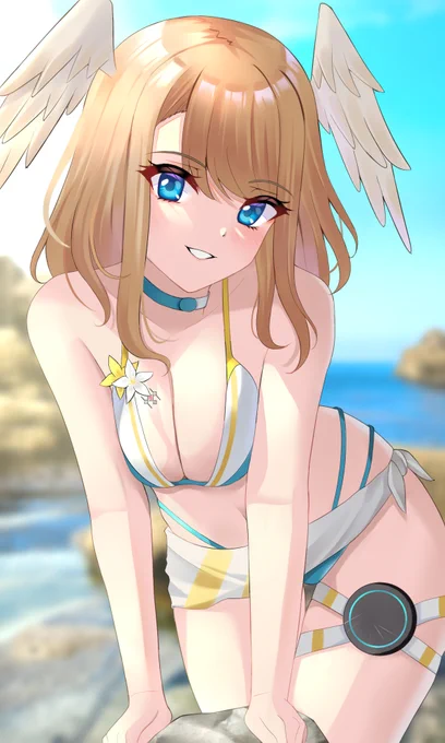 水着ユーニ#ゼノブレイド3 
