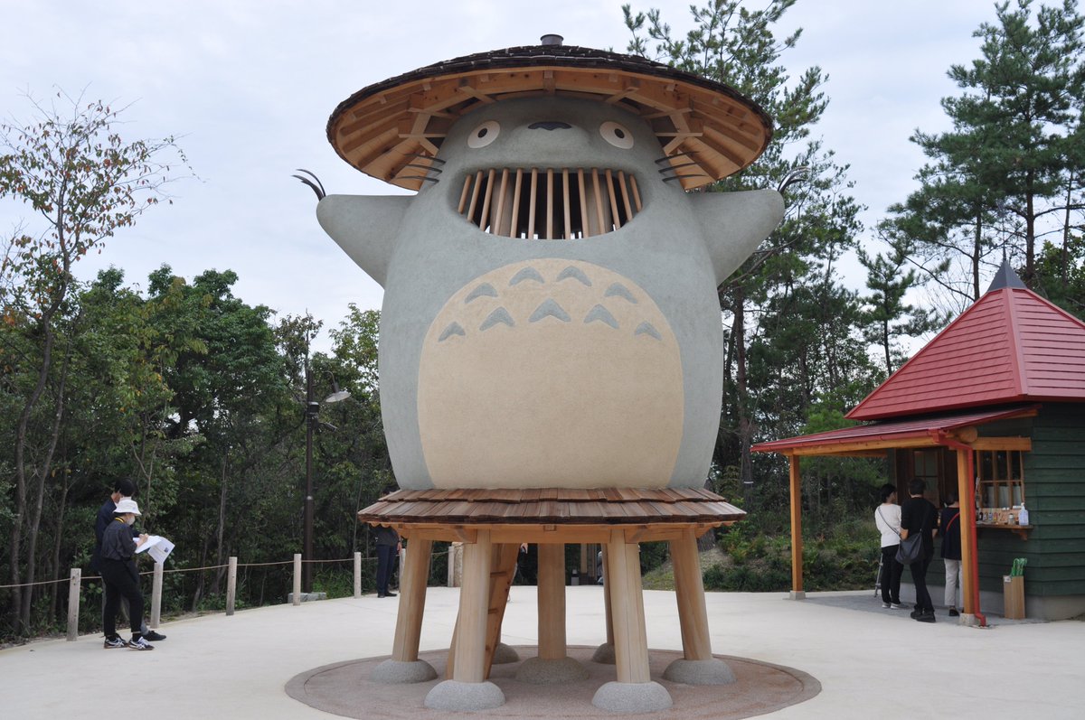 japantimes's tweet photo. Japan's brand new Ghibli Park in Nagoya will soon open to visitors on Nov. 1. It will feature iconic characters and locations from Studio Ghibli's most popular films, including "My Neighbor Totoro" and "Spirited Away." 📸 Thu-Huong Ha (@thu) https://t.co/e0VUNm5TUO