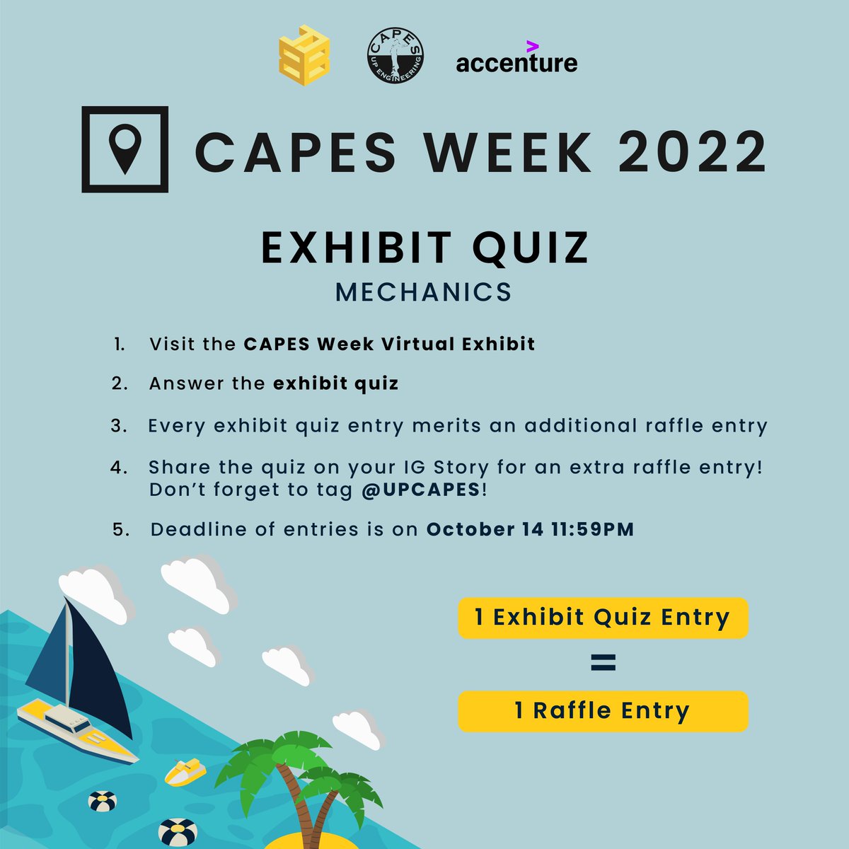 The expedition continues!

Sail with us in our Virtual Exhibit to learn more about the history, purpose, and programs of UP CAPES and our co-presenter, Accenture, and how we can help you #BuildYourBase! 

Visit our Virtual Exhibit through cwvirtualexhibit.upcapesportal.org