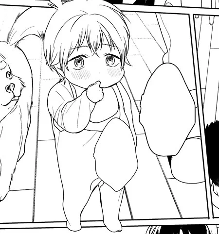 バブと〜るくんな降新家族とけ〜学かきたい〜となったので今回の子ネタ本はバブバブしてる🍼 