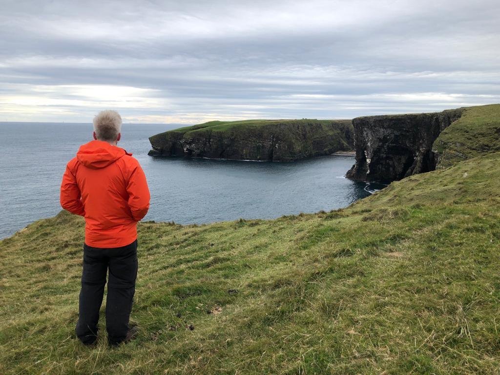 jogtrail's tweet photo. 🔎 Trail Check! 🔍
Founder Jay & Trail Manager Ken were on the road again, as they set out from the old herring station of Sarclet yesterday, ambling 5 miles north to the ancient fortification of Old Wick Castle.
Only a few improvements to be made here👍
#JoGT #JogTrail https://t.co/lE7IWtTow8