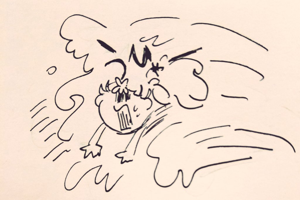 来週からトロプリ再放送ということで、本放送が始まる前に描いたまなつとローラの出会い漫画 