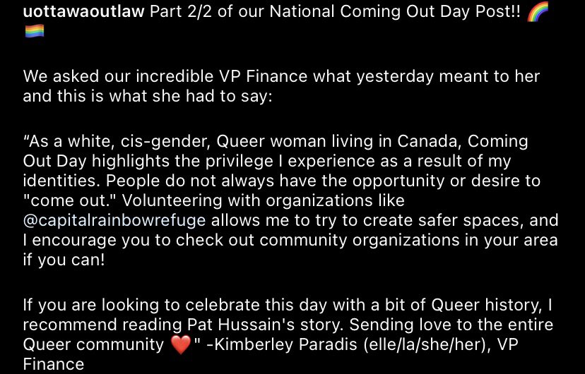Yesterday was National Coming Out Day and we asked two of our amazing execs what it meant to them. This is what they had to say🌈🏳️‍🌈