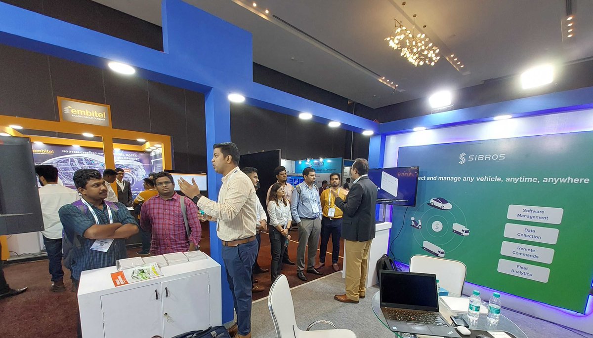 #MobilityConference of 2022! by <a href="/DigitalSaeindia/">SAEINDIA Digital</a> 

Conversations about connected vehicle use cases at <a href="/SibrosTech/">Sibros</a> booth