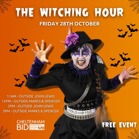 OurChelt (@ourchelt) on Twitter photo Free Halloween Spook-tacular from <a href="/CheltenhamBID/">Cheltenham BID</a>…. #halloweenevents #cheltenham #thefestivaltown Free Halloween Spook-tacular from <a href="/CheltenhamBID/">Cheltenham BID</a>…. #halloweenevents #cheltenham #thefestivaltown