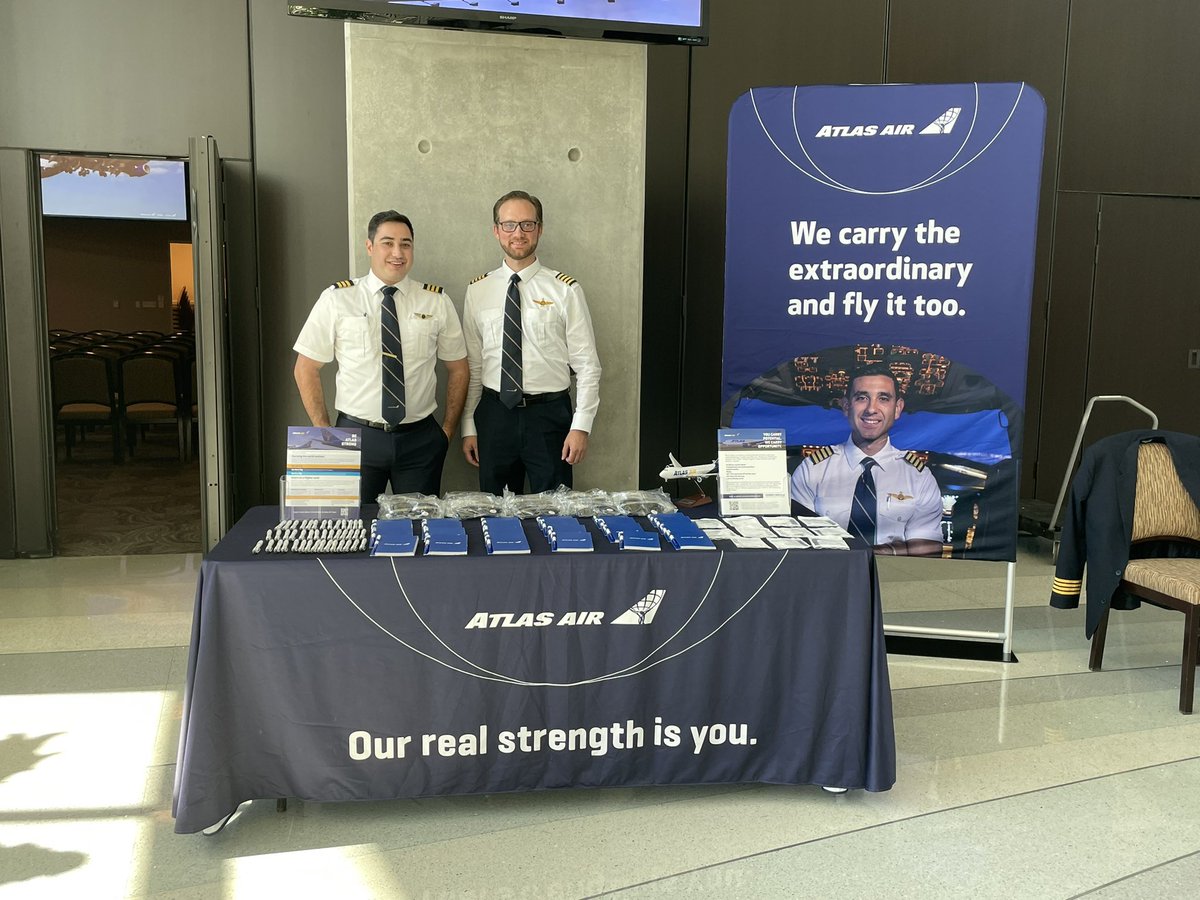 Inspired by these aviation professionals and excited about the future workforce at <a href="/AtlasAirWW/">Atlas Air Worldwide</a> #aviation <a href="/EmbryRiddle/">Embry-Riddle Aeronautical University</a>