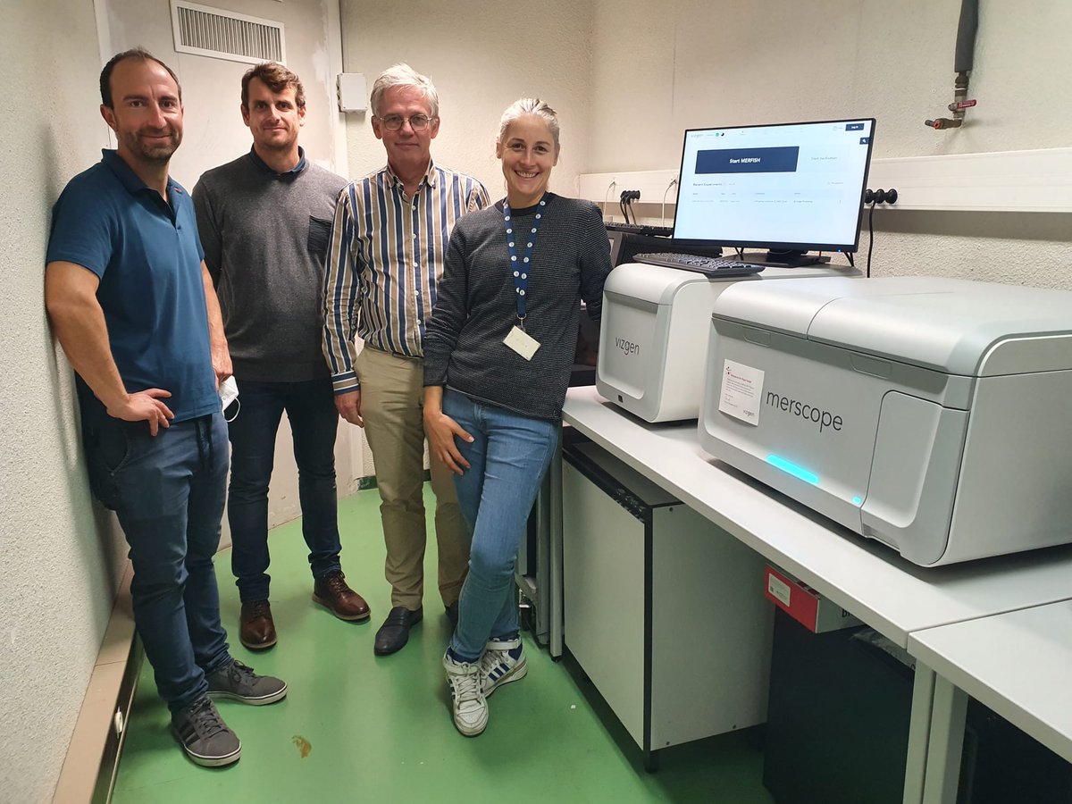 Pascal Barbry (@pbarbry) on Twitter photo Happy to announce the installation of our first Merscope at <a href="/UCAGenomix/">UCAGenomix</a>. Many thanks to <a href="/vizgen_inc/">Vizgen</a> people for amazing work and interactions. Great spatial transcriptomics work to come
<a href="/fr_genomics/">France Génomique</a> <a href="/discovAIR_HCA/">discovAIR</a> @3IAcotedazur <a href="/IPMC_sophia/">IPMC</a> <a href="/CNRS/">CNRS 🌍</a> <a href="/Univ_CotedAzur/">Université Côte d'Azur</a> @CanceropolePACA Happy to announce the installation of our first Merscope at <a href="/UCAGenomix/">UCAGenomix</a>. Many thanks to <a href="/vizgen_inc/">Vizgen</a> people for amazing work and interactions. Great spatial transcriptomics work to come
<a href="/fr_genomics/">France Génomique</a> <a href="/discovAIR_HCA/">discovAIR</a> @3IAcotedazur <a href="/IPMC_sophia/">IPMC</a> <a href="/CNRS/">CNRS 🌍</a> <a href="/Univ_CotedAzur/">Université Côte d'Azur</a> @CanceropolePACA