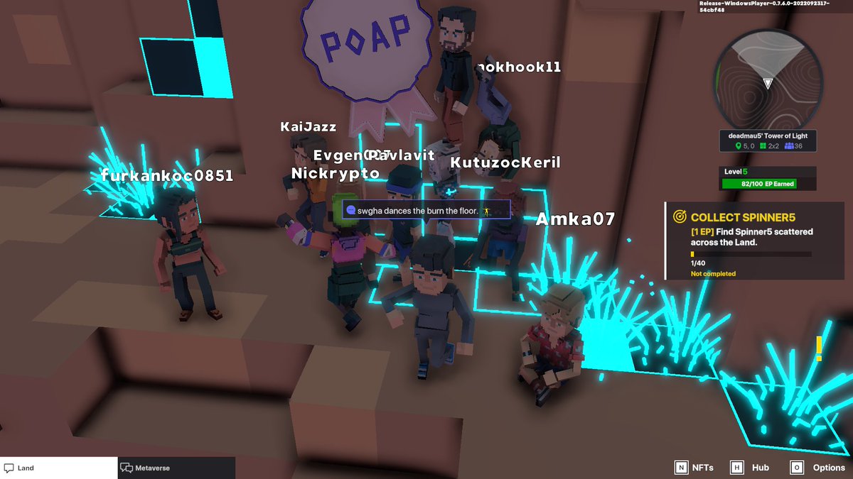 swg7116's tweet photo. @TheSandboxGame @deadmau5 I just participated in the #SandboxAlphaS3Giveaway for a chance to win 500 SAND! Found George from the Metaglitch in @deadmau5's Tower of Light, check out my screenshot below!
👇 https://t.co/NeHBZHiUW9