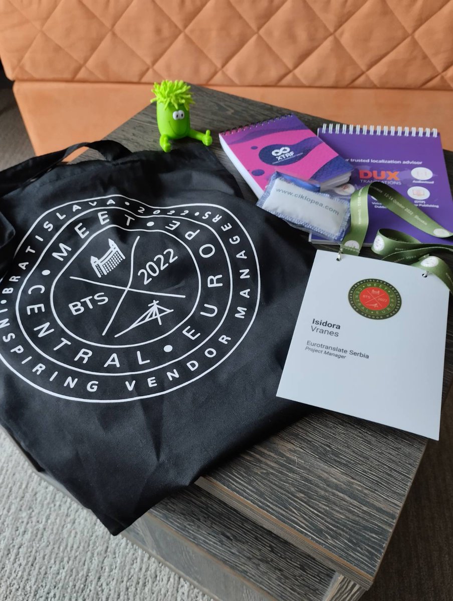 EuroTranslate_'s tweet photo. With the job fair, raffle and awesome goodie bag, MCE Conference is kicking off! @meet_CE 
#meetcentraleurope #EuroTranslate #bratislava #translation #localization https://t.co/QvKWxmkdRx