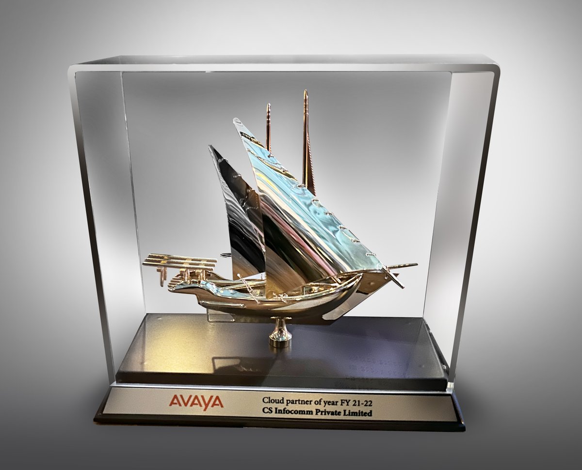 CSInfocomm's tweet photo. Team @csinfocomm is honored and proud to win the #Cloud Partner of the year award FY21-22 at @GITEX_GLOBAL 

Thank you for the honor Team @Avaya_MEA 
@aniljoglekar @ydv_rajesh 

@FadiMoubarak_AV @We_K @VishalAggy 
#csinfocomm #CSI #Avaya #ExperiencesThatMatter #gitex2022 https://t.co/CLCgY6srqx