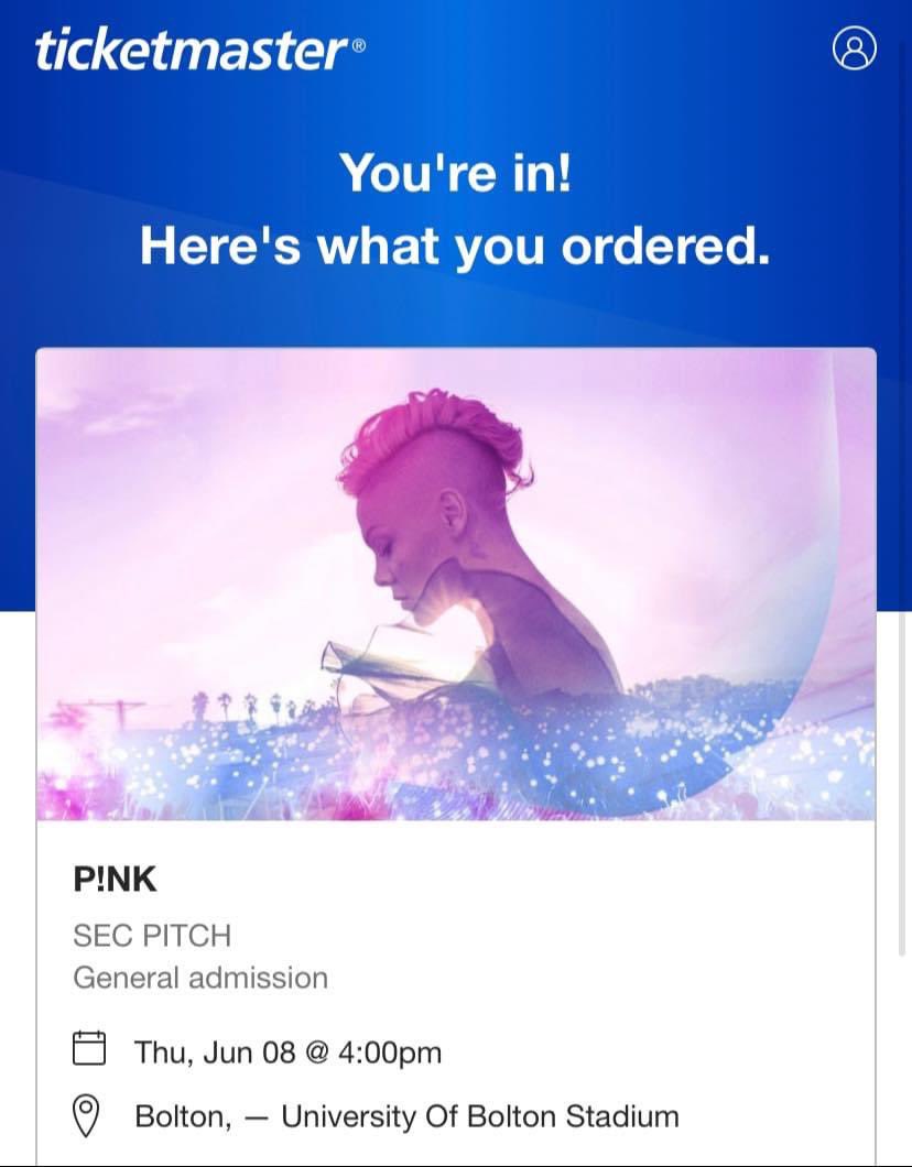 ITS TIME TO PLAY OUT! Bringing my worst dance move I HOPE YOU’RE READY TO PLAY WITH US IN BOLTON <a href="/Pink/">P!nk</a> 🖤💗