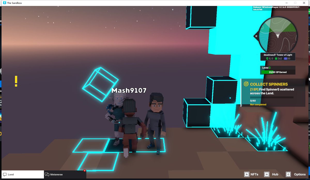 WangShu_16's tweet photo. @TheSandboxGame @deadmau5 I just participated in the #SandboxAlphaS3Giveaway for a chance to win 500 SAND! Found George from the Metaglitch in @deadmau5's Tower of Light, check out my screenshot below!
👇 https://t.co/N02M2XVGuh