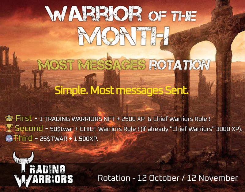 Trading Warriors NFT Gameᴺᶠᵀ tweet media